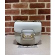 Borse Replica mini arrotondata Gucci Horsebit 1955 760191 Crema