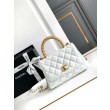 Borsa Mini Coco con manico AS2215 Bianca