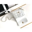 Borsa Mini Coco con manico AS2215 Bianca