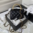 Borsa Mini con patta AS4385 Nera