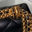 Borsa mini con patta AS4972 Nera