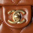 Borsa mini con patta con manico superiore AS4992 Arancione