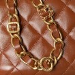 Borsa mini con patta con manico superiore AS4992 Arancione
