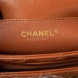 Borsa mini con patta con manico superiore AS4992 Arancione