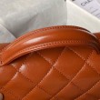 Borsa mini con patta con manico superiore AS4992 Arancione