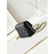 Borse Firmate Replica mini con patta nera AS4986