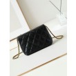 Borse Firmate Replica mini con patta nera AS4986