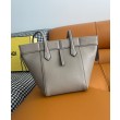 Borsa mini Fendi Origami 8BS083 Grigia