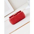 Bora Pari all'originale replica Mini Flap AS4946 rossa