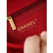 Bora Pari all'originale replica Mini Flap AS4946 rossa