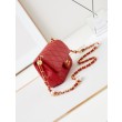 Borsa Mini Flap AS4947 rossa