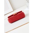 Borsa Mini Flap AS4947 rossa