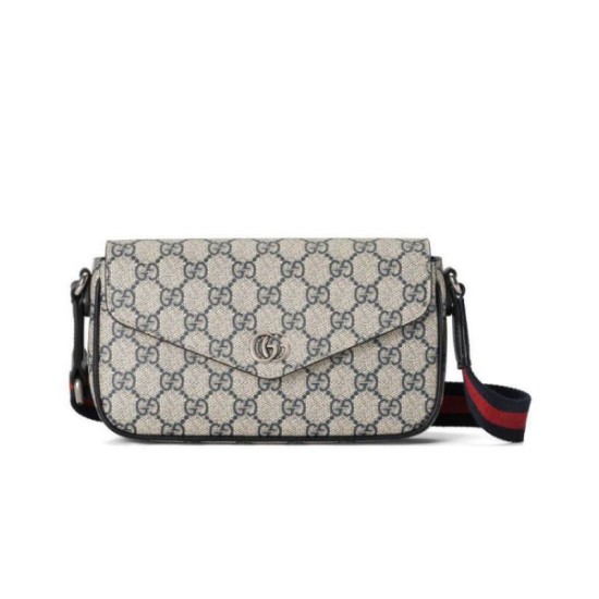 Borse Replica mini Gucci Ophidia 764961 Blu