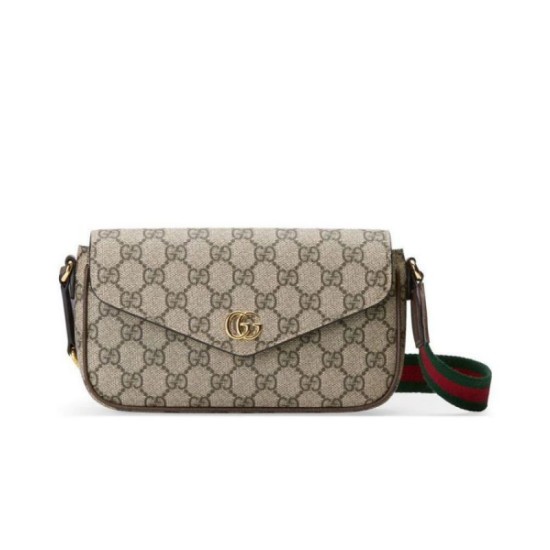 Imitazioni borse griffate mini Gucci Ophidia 764961 Caffè scuro