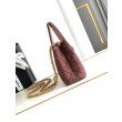 Imitazioni borse griffate Mini Kelly Denim arancione AS4416
