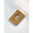 Borsa piccola con manico in cocco A92990 Bianca