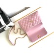 Borsa piccola con manico in cocco A92990 Rosa