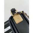 Replica Perfetta piccola con patta con manico superiore AS4038 Nera