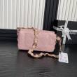 Qualità superiore replica piccola con patta in pelle di agnello AS5167 Rosa
