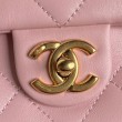 Qualità superiore replica piccola con patta in pelle di agnello AS5167 Rosa