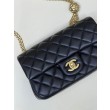 Borsa piccola con patta nera AS4041