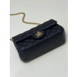 Borsa piccola con patta nera AS4041