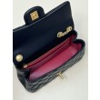 Borsa piccola con patta nera AS4041