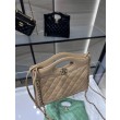 Borsa Shiny Lambskin 31 Mini Shopping AS4133 beige
