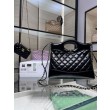 Borsa Shiny Lambskin 31 Mini Shopping AS4133 nera