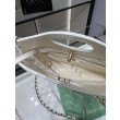 Borsa Shiny Lambskin 31 Mini Shopping Bag AS4133 Bianco