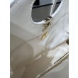 Borsa Shiny Lambskin 31 Mini Shopping Bag AS4133 Bianco