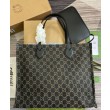 Borsa tote grande Gucci Ophidia GG 772184 Nero