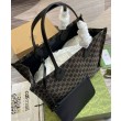 Borsa tote grande Gucci Ophidia GG 772184 Nero