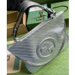Borsa tote media Gucci Blondie 751516 Argento