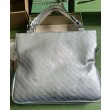 Borsa tote media Gucci Blondie 751516 Argento