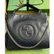 Borsa tote media Gucci Blondie 751516 Nera