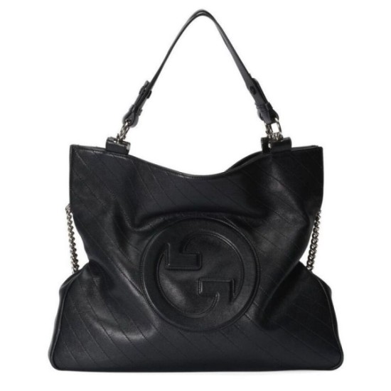 Borsa tote media Gucci Blondie 751516 Nera