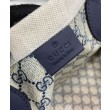 Imitazioni borse griffate tote media Gucci con stampa Gucci 772176 Nera