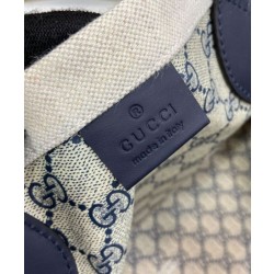 Imitazioni borse griffate tote media Gucci con stampa Gucci 772176 Nera