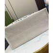 Imitazioni borse griffate tote media Gucci con stampa Gucci 772176 Nera