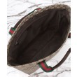 Borse Replica tote media Gucci GG Tender 763287 Caffè scuro