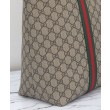 Borse Replica tote media Gucci GG Tender 763287 Caffè scuro