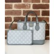 Borsa tote mini Gucci serie Ophidia Blu