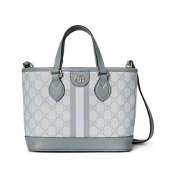 Borsa tote mini Gucci serie Ophidia Blu