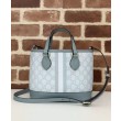 Borsa tote mini Gucci serie Ophidia Blu
