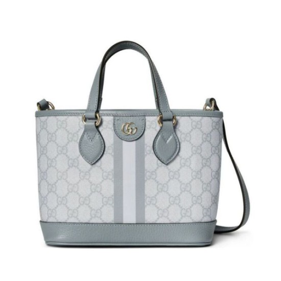 Borsa tote mini Gucci serie Ophidia Blu