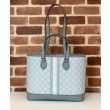 Borse Replica tote piccola Gucci Ophidia 765043 Blu