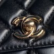 Borse Imitazioni Woc 24B Trendy CC con patta AP4184 Nera