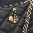 Borse Imitazioni Woc 24B Trendy CC con patta AP4184 Nera
