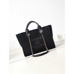 Deauville Small Shopping Tote Bag AS3257 Nero